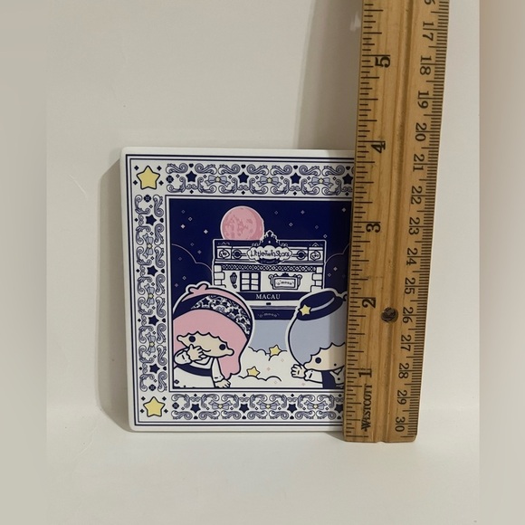 Little Twin Stars Ceramic Coaster-Macau Exclusive - Picture 7 of 9